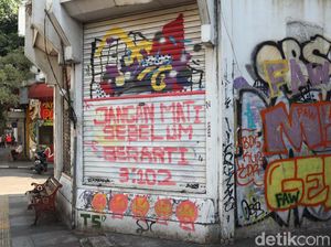 Mural Bernada Kritikan Kembali Ditemukan di Bandung