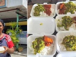 Saat Pandemi Rumah Makan Ini Bagikan 600 Nasi Kotak Gratis Setiap Hari