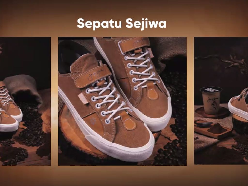 Pertama di Indonesia, Ini Sepatu Lokal yang Warnanya Terbuat Dari Ampas Kopi