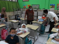 Berkonsep Gas Rem, Sekolah Tatap Muka Terbatas Mulai Digelar di Sidoarjo
