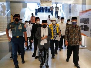 Wapres Maruf Amin Tinjau Terowongan Silaturahmi Istiqlal-Katedral