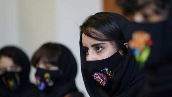 Potret Tim Robotika Putri Afghanistan yang Ditampung Meksiko