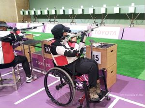 Paralimpiade Tokyo 2020: Atlet Para Menembak RI Pede Masuk Final Paralimpiade Tokyo 2020: Atlet Para Menembak RI Pede Masuk Final