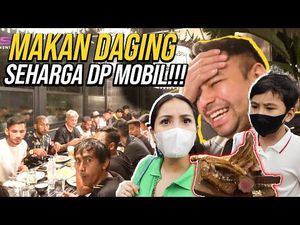 Raffi Ahmad Makan Steak Salt Bae Senilai Rp 150 Juta, Bisa Buat DP Mobil!