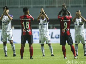 Momen-momen Persita Kalahkan Persipura