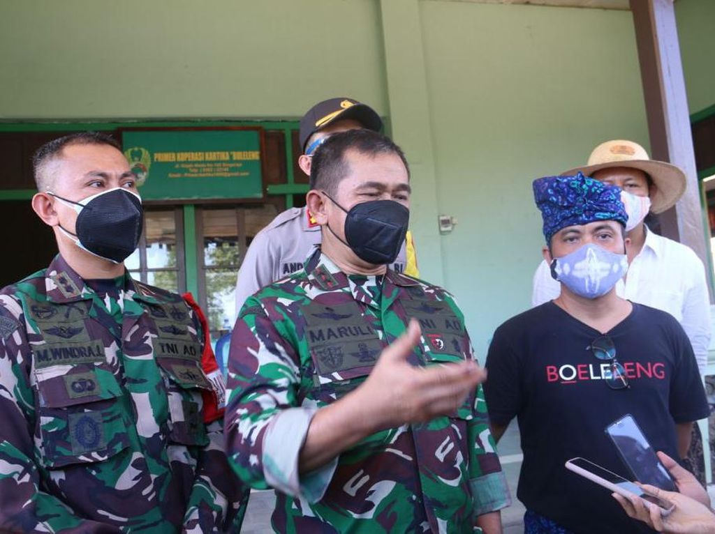 Bentrok TNI-Warga di Buleleng, Pangdam Udayana: Pemukulan Tak Dibenarkan!