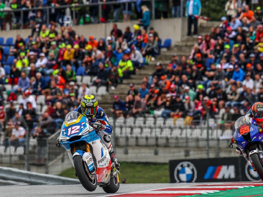 Hasil Tim Indonesia di Moto2 Aragon: Jatuhnya Para Rider, Hanya Satu yang Finis Hasil Tim Indonesia di Moto2 Aragon: Jatuhnya Para Rider, Hanya Satu yang Finis