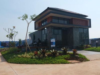Potret Hunian Modern Bernuansa Hijau di Karawang