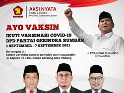 Andre Rosiade: Gerindra Sumbar Gelar Vaksinasi 1-7 September di Sini