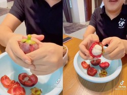Viral Cara Tradisional Buka Buah Manggis, Lebih Praktis dan Mudah!
