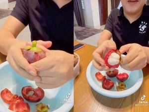 Viral Cara Tradisional Buka Buah Manggis, Lebih Praktis dan Mudah! Viral Cara Tradisional Buka Buah Manggis, Lebih Praktis dan Mudah!