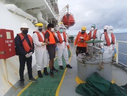 Kecelakaan Kerja 2 Jari Putus, WN Filipina Dievakuasi di Perairan Sultra