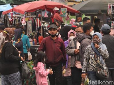 Begini Ramainya Kawasan Monju Saat Bandung Masih PPKM Level 3