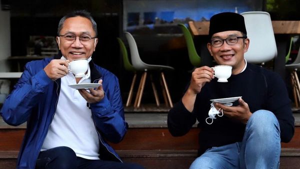 Bertemu Ridwan Kamil di  Bandung, Zulkifli Hasan Bahas Apa?