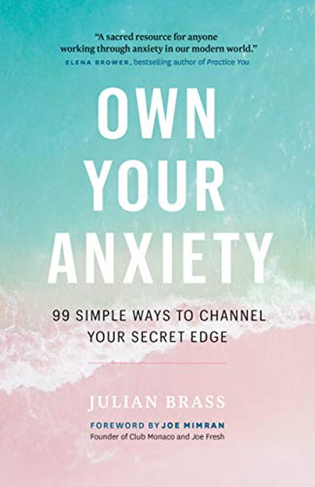Buku motivasi own your anxiety julian brass/ Foto: Amazon.com