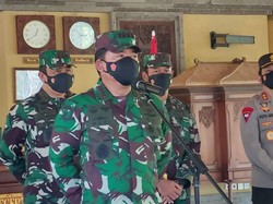Panglima TNI Target Positivity Rate Bali Turun Hingga di Bawah 5 Persen