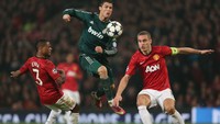 Di Real Madrid Ronaldo bikin 450 gol dari 438 pertandingan. Ia pun persembahkan 16 trofi termasuk empat kali juara Liga Champions. Getty Images/Jasper Juinen.  