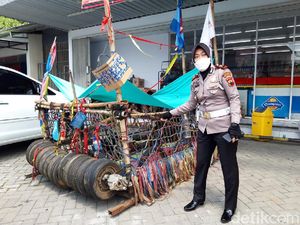 Nginep di Minimarket dan Resahkan Warga, Vespa Gembel Diciduk Polisi