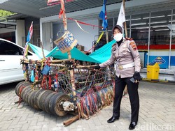 Nginep di Minimarket dan Resahkan Warga, Vespa Gembel Diciduk Polisi