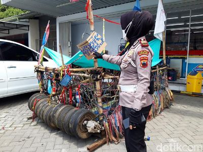 Resahkan Warga, Vespa Gembel Diciduk Polisi