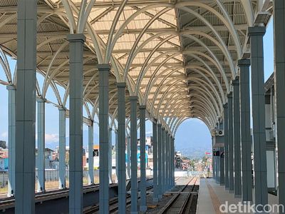 Wajah Baru Stasiun Garut yang Siap Bangkit dari Mati Suri