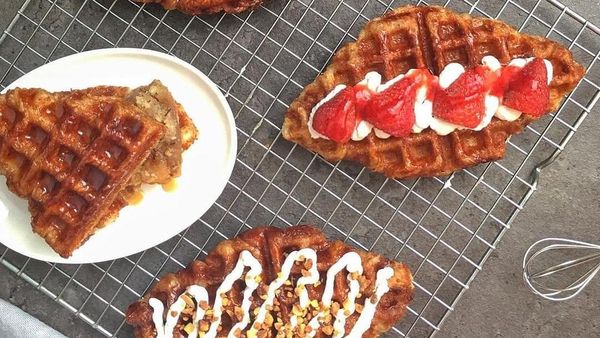 20 Croffle Renyah Manis Ada di Sini