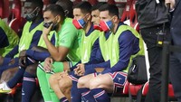 Pada pertandingan Ligue 1 di Stade Auguste-Delaune II, Senin (30/9/2021) dinihari WIB, Messi  baru tampil di babak kedua.   