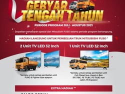 Beli Mitsubishi Fuso Bisa Dapat TV LED 32 Inci, Begini Caranya!
