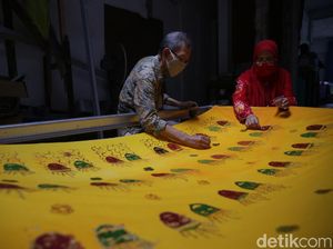Geliat Pembuatan Batik Betawi yang Terus Dilestarikan