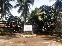 Kondisi Pusat Kuliner Karawaci di Aset yang Disita Satgas BLBI