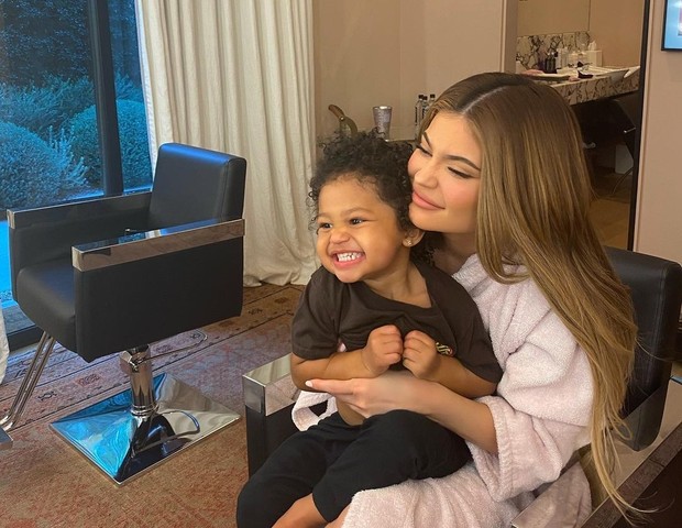 Kylie Jenner dan Stormi Webster