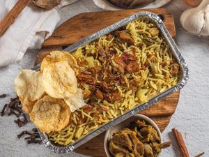 Resep Pembaca: Nasi Biryani Kambing yang Berempah Pulen Wangi Resep Pembaca: Nasi Biryani Kambing yang Berempah Pulen Wangi