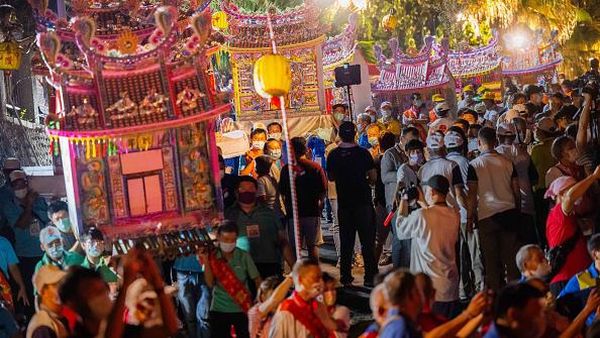Semarak Festival Hantu Lapar di Taiwan