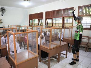 Seperti Ini Momen Pembelajaran Tatap Muka di Semarang