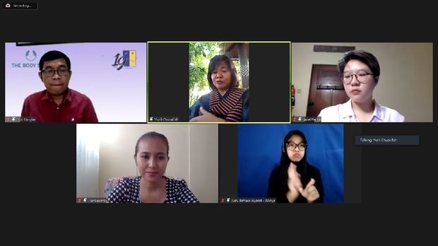 Webinar Edukasi The Body Shop Indonesia dan Yayasan Pulij
