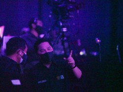 Erick Thohir Puji Telkomsel Gelar Konser Virtual Godbless di MAXStream