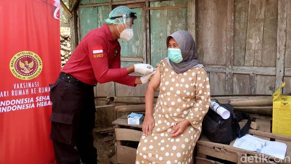 Gencarkan Vaksinasi Massal, Vaksin Door to Door Digelar di Bantul