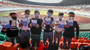Genjot Vaksinasi Anak, Pelajar di Bogor Disuntik Vaksin COVID-19