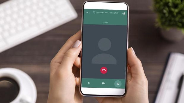 ilustrasi whatsapp call