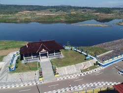 Diresmikan Jokowi, Bendungan Kuningan Bisa Suplai Air ke 3.000 Ha Sawah