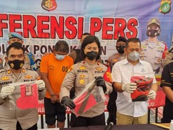 Ada Lagi Preman Ceger Dicokok Polisi! Sempat Bawa Golok-Ancam Bakar Kios