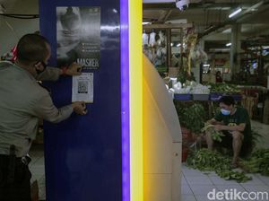 Sosialisasi Hotline Pengaduan Pelanggaran PPKM