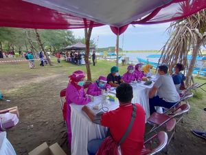 Foto: Vaksinasi di Tempat Wisata Rasanya Asyik Juga Foto: Vaksinasi di Tempat Wisata Rasanya Asyik Juga