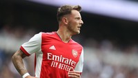 Ben White, dari Brighton ke Arsenal dengan transfer 58,5 juta euro. Foto: Getty Images/Catherine Ivill