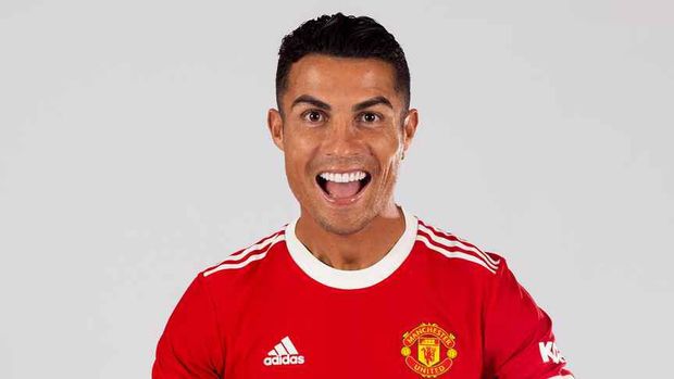Cristiano Ronaldo menjadi pembelian terbaru Manchester United dan sudah memakai jersey anyar, Selasa 31 Agustus 2021.