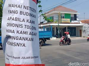 Ini Penampakan Selebaran yang Singgung Eks Mensos Juliari di Klaten