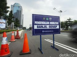 Ini Ruas Jalan Ganjil Genap PPKM, Awas Kena Tilang!