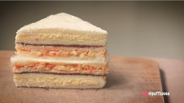 Inkigayo sandwich, roti lapis ala Korea | Foto : Youtube/Pufflova