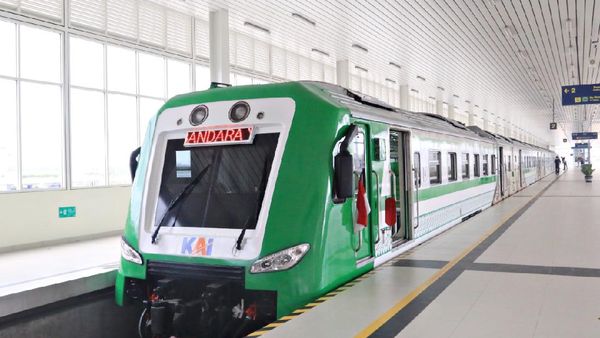 Intip KA Bandara Internasional Yogyakarta yang Masih Gretongan