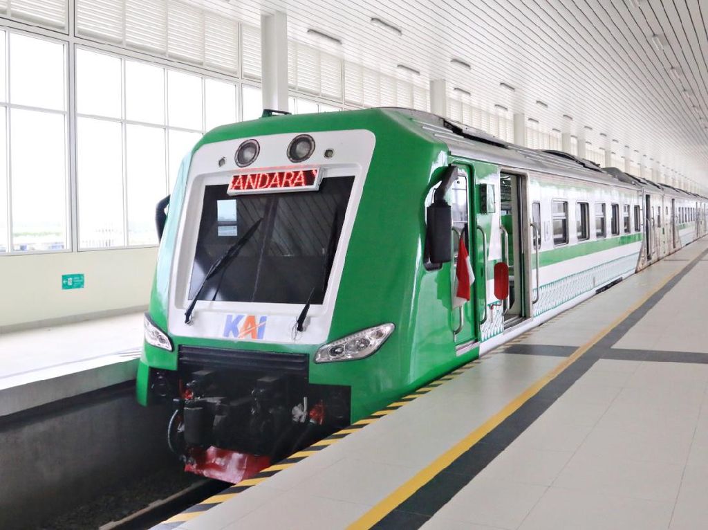 Intip KA Bandara Internasional Yogyakarta yang Masih Gretongan Intip KA Bandara Internasional Yogyakarta yang Masih Gretongan